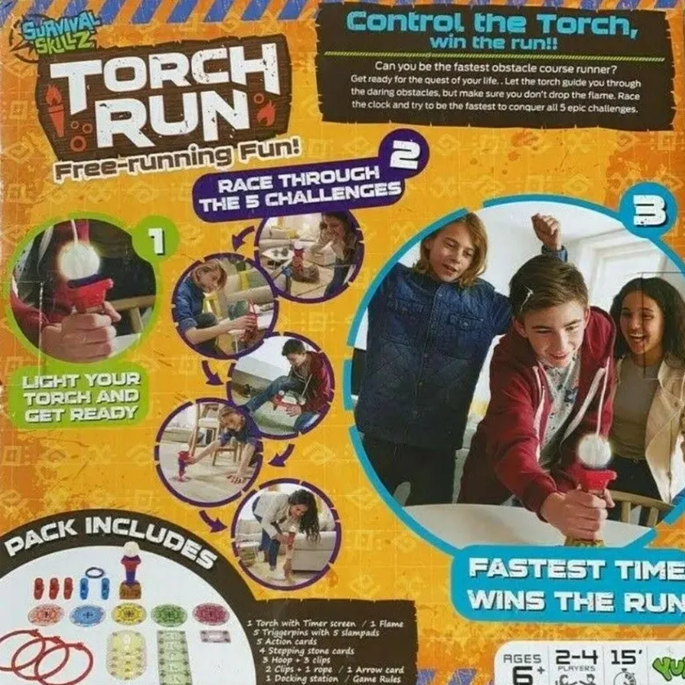 🛍 Torch Run Board Game, NIB